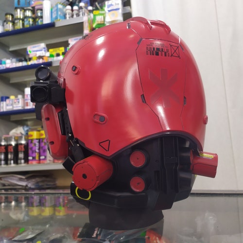 Cyberpunk Helmet Trauma Team 3D Print Fanart Cosplay Etsy UK