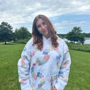 Reworked Summer Quilt Hoodie