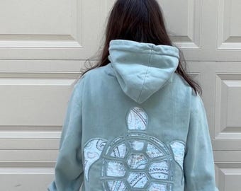 Reworked turtle hoodie