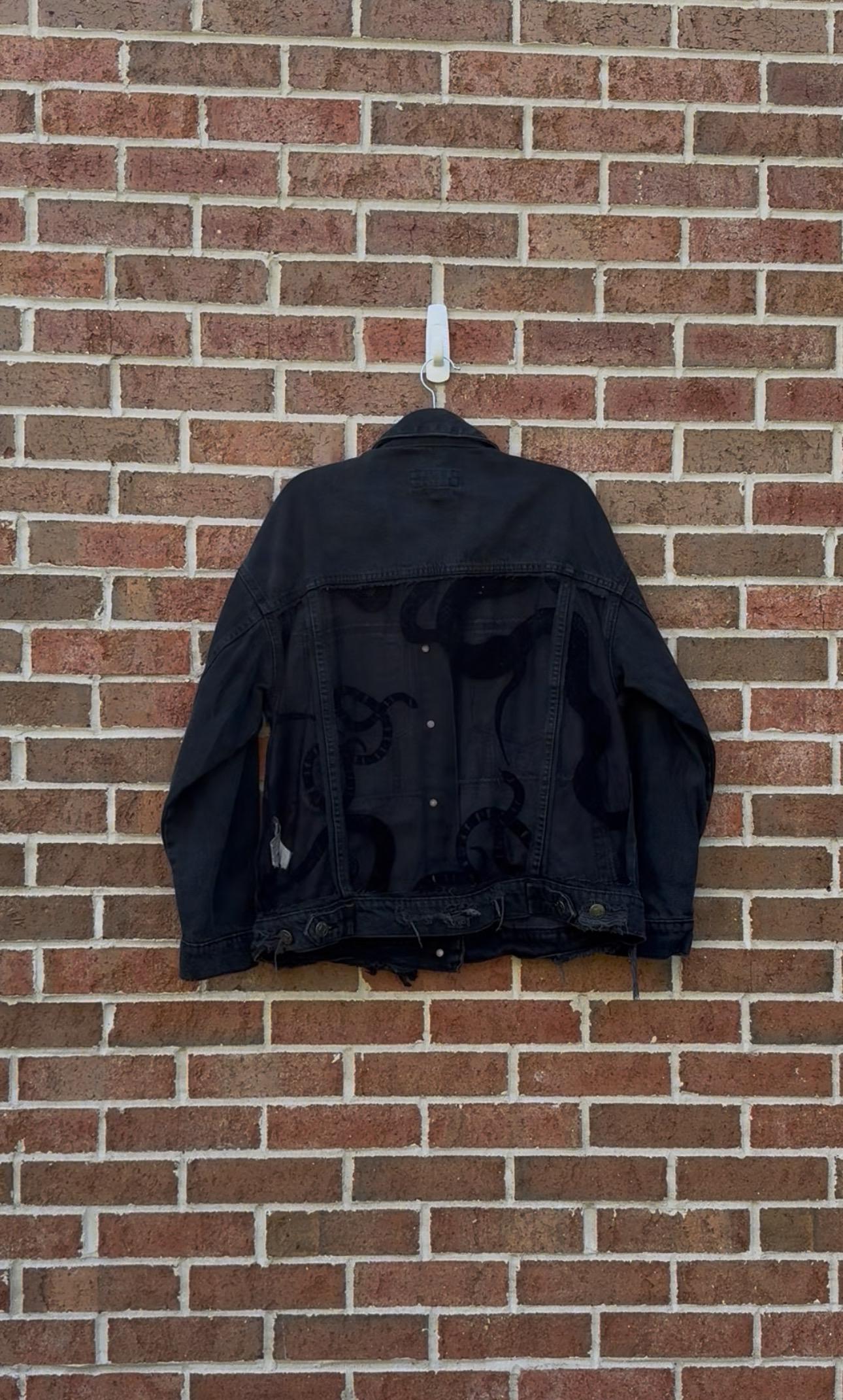 Snake Jean Jacket - Etsy