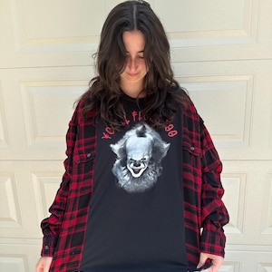 Reworked it Flannel T-shirt