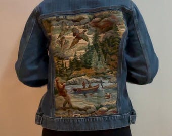 Reworked Hunter jean Jacket