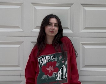Reworked primrose crewneck