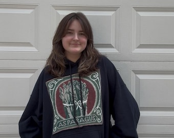 Reworked asparagus crewneck