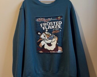 Reworked Frosted Flakes crewneck