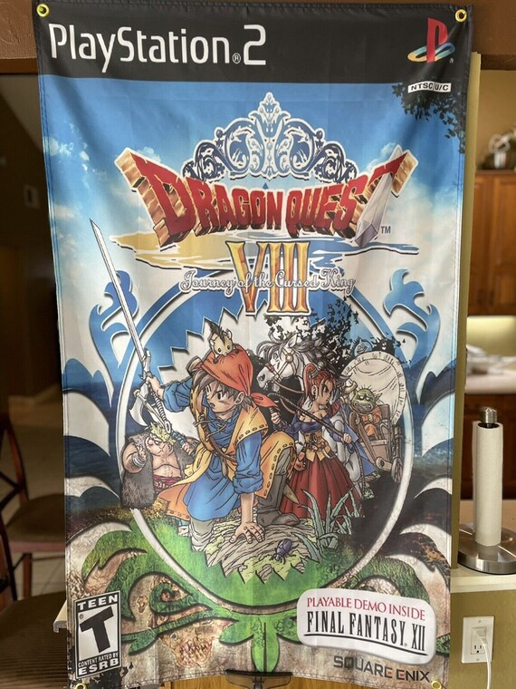 Dragon Quest VIII Journey of the Cursed King 5' Flag Banner