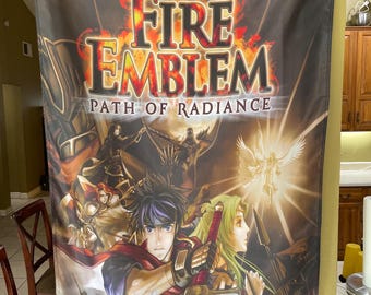 Fire Emblem: Path of Radiance 5ft Flag Nintendo Gamecube 2005 Banner Poster NGC
