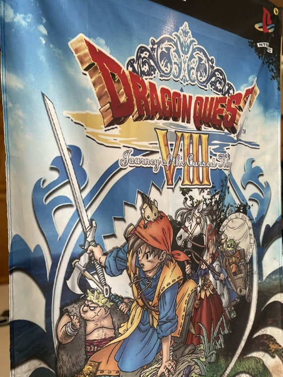 ドラゴンクエストVIII ポスター Dragon Quest VIII Journey of the Cursed King 5' Flag Banner