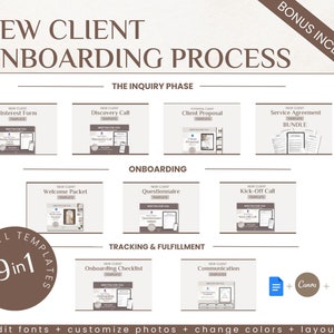 Onboarding-Plan Onboarding-Fragebogen Onboarding-Coach-Checkliste Onboarding-E-Mail-Vorlagen-Bundle Onboarding-Tracker