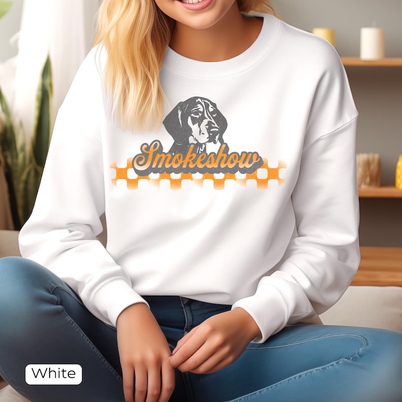 TN Smokeshow Crewneck Smokey Sweatshirt for Knoxville Game Day Fall Vol