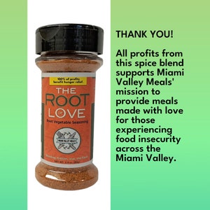 MVM Miami Valley Meals Angie's The Root of Love Root and Other Vegetable Seasoning Blending Mission, Love, and Flavor image 1