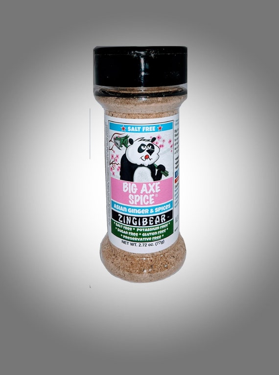 No Salt Zingibear™ Asian Blend Big Axe Spice® Salt Free Seasonings