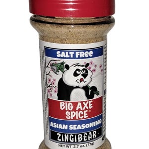 No Salt ZingiBear™ Asian Blend Big Axe Spice® Salt Free Seasonings