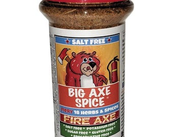 Fire Axe Spice: Extra Hot Salt-Free Seasoning