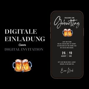 Digital invitation to the barbecue party I Digital birthday invitation I Birthday invitation I ecard barbecue party I Invitation 30th birthday I 05