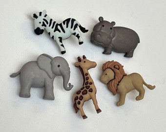 Zoo Cuties - Dress It Up Buttons.