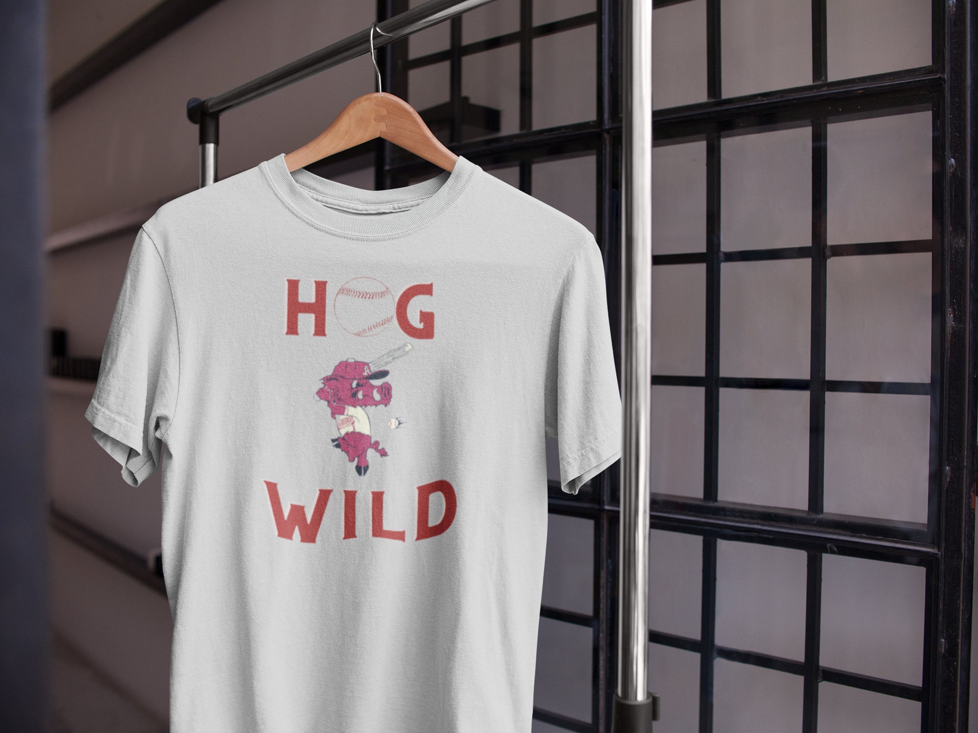 Razorbacks Baseball Shirt - Hog Wild Tshirt