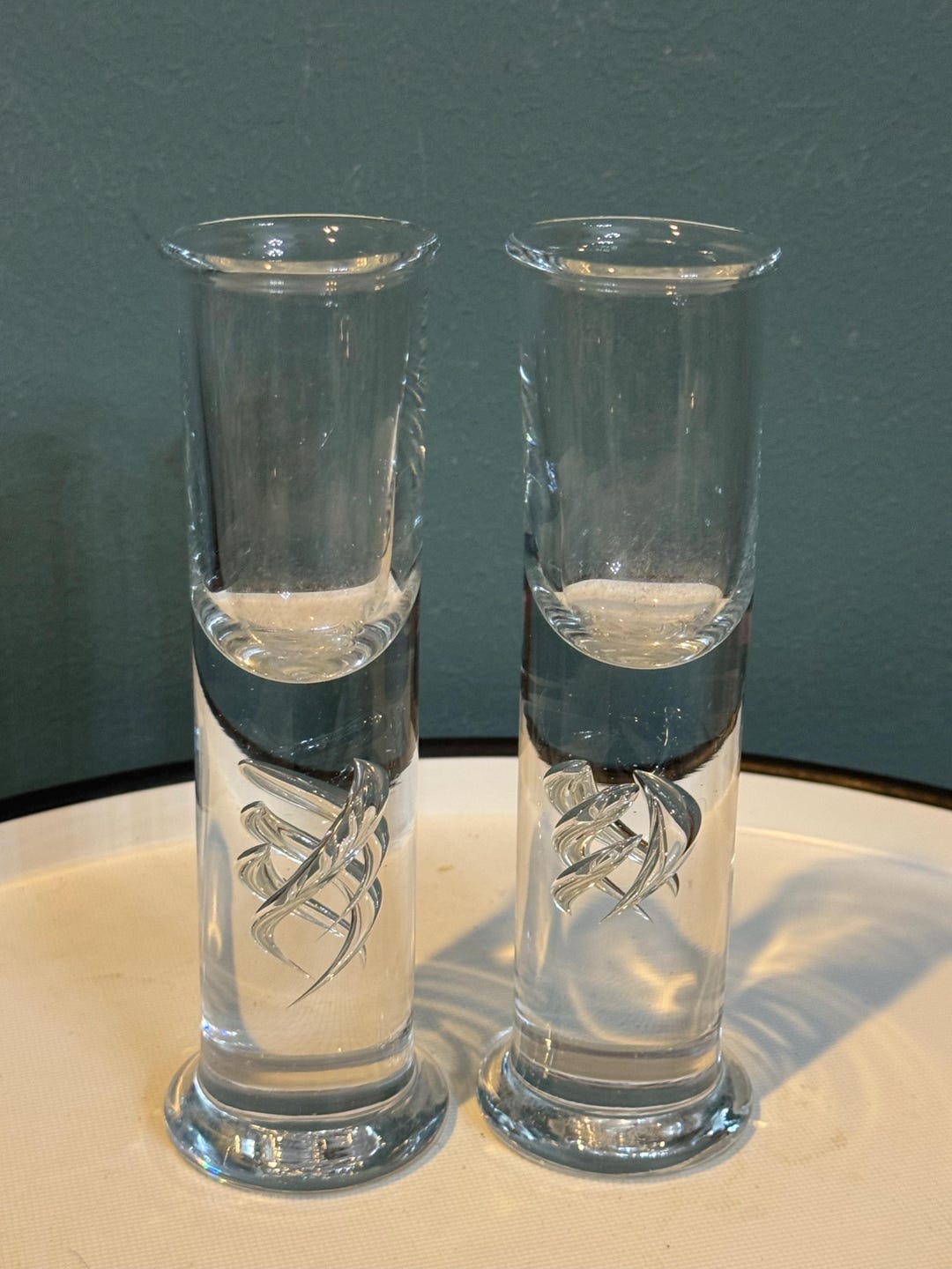 Set of 2 HOLMEGAARD High Life Cordial Aperitif Double Shot Glasses