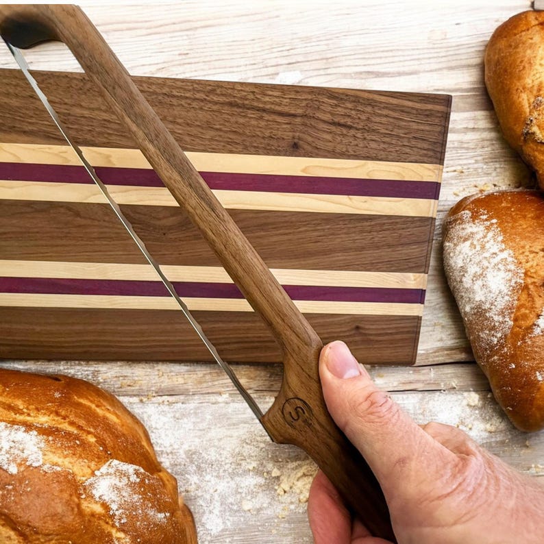 Template - DIY Bread Knife Template Kit: Includes Blade, Screws & Board ...