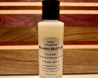 Board Butter: Food-Grade Wood Conditioner & Revitalizer (4oz)