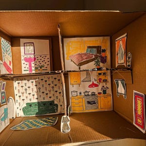 Paper Dollhouse Print at Home