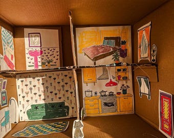 Paper Dollhouse Print at Home