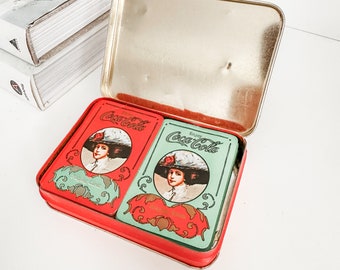 Vintage Coca - Cola playing cards