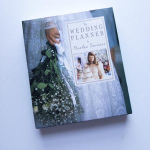 VTG Martha Stewart Weddings Wedding Planner 80s - Etsy