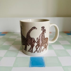 RARE Taylor & Ng  Giraffe Coffee Mug Orgy/Sex Series 1979