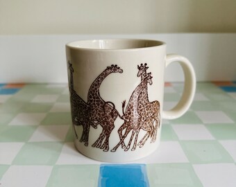 RARE Taylor & Ng  Giraffe Coffee Mug Orgy/Sex Series 1979