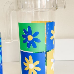 Vtg Precision Craft Pitcher and Thermoserve Cups