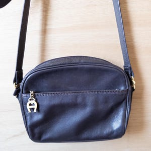 Vtg Etienne Aigner Bag with Logo Zipper pull