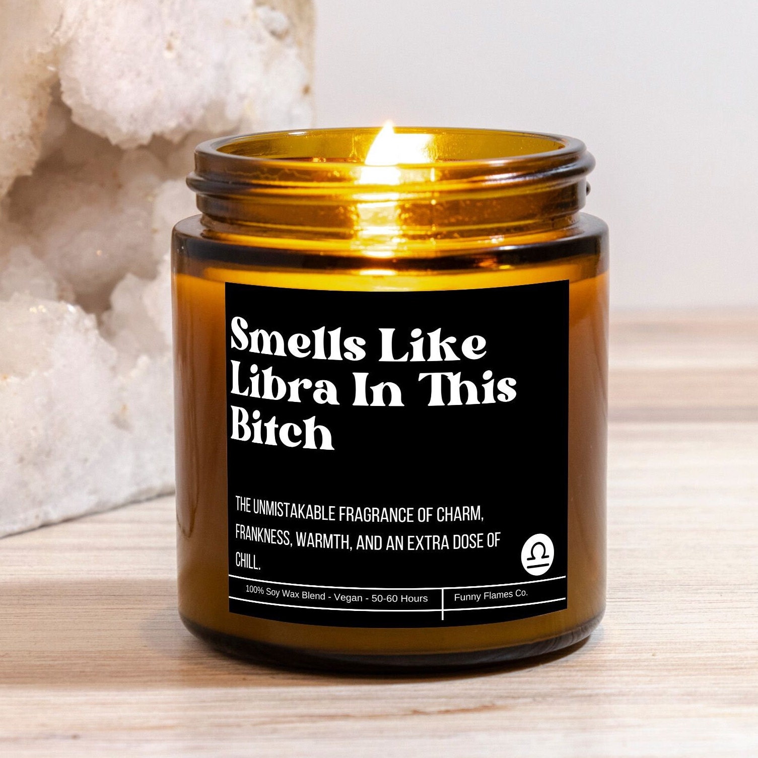 Funny Libra Candle Libra Birthday Gift Libra Star Sign Candle Libra ...