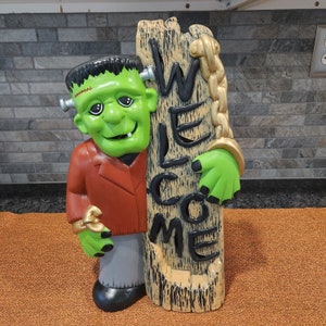 Frankenstein Welcome Sign