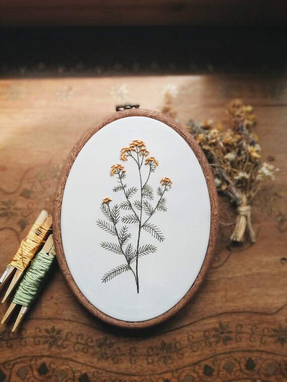 Embroidery Hoop Art Embroidery Flowers Embroidery Art Etsy