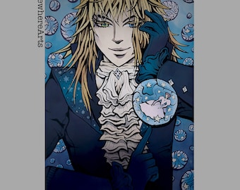 Labyrinth Jareth / David Bowie Ball Poster