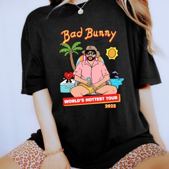 Un Verano Sin Ti T-shirt Bad Bunny Hottest Tour 2022