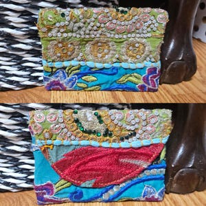 Beautiful Embroidered Boho Wallet