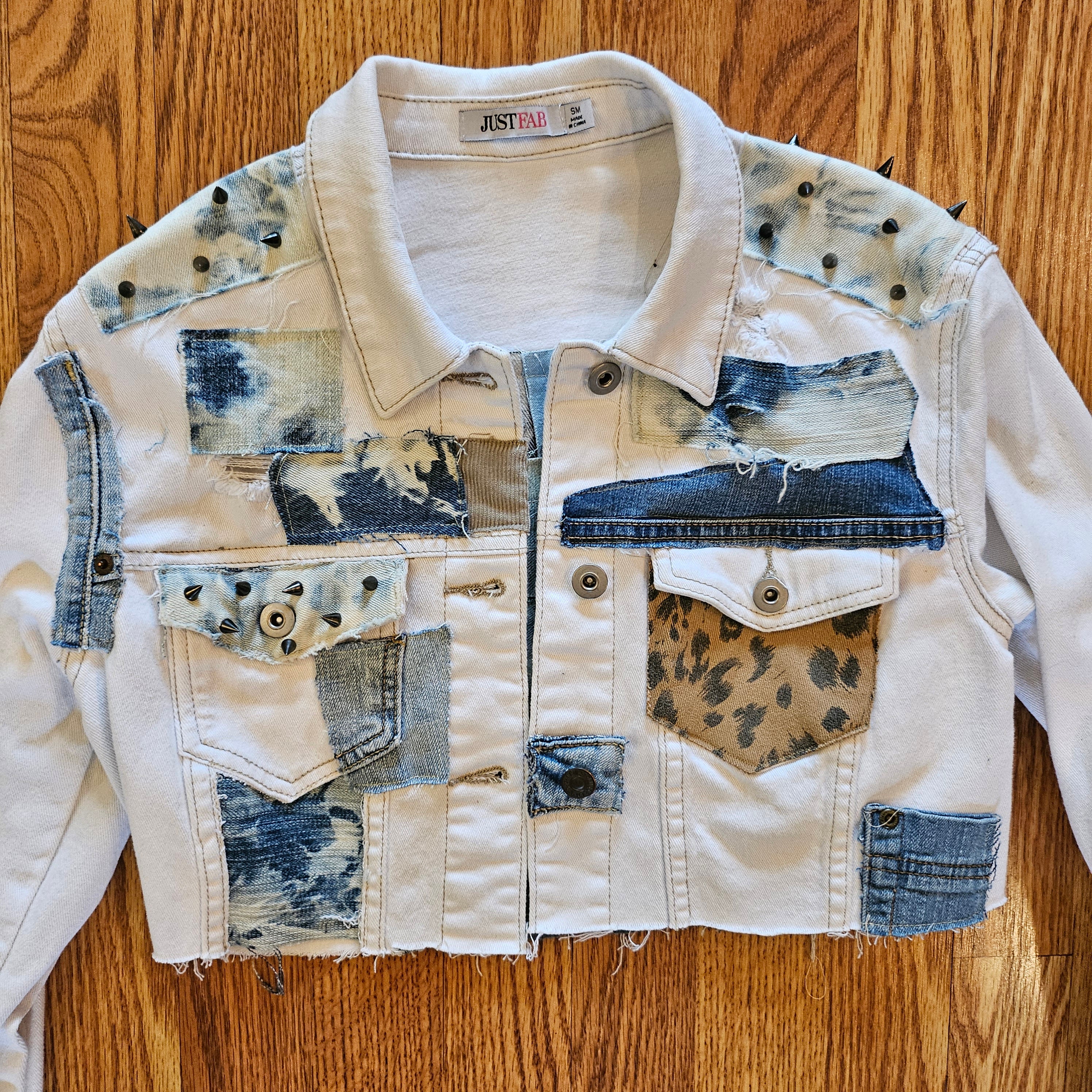 【KOOLOSET】Crop Patch Work Shirt Jacket KAI PATCH POCKET CROP JACKET | GREY KHAKI | OUTERWEAR