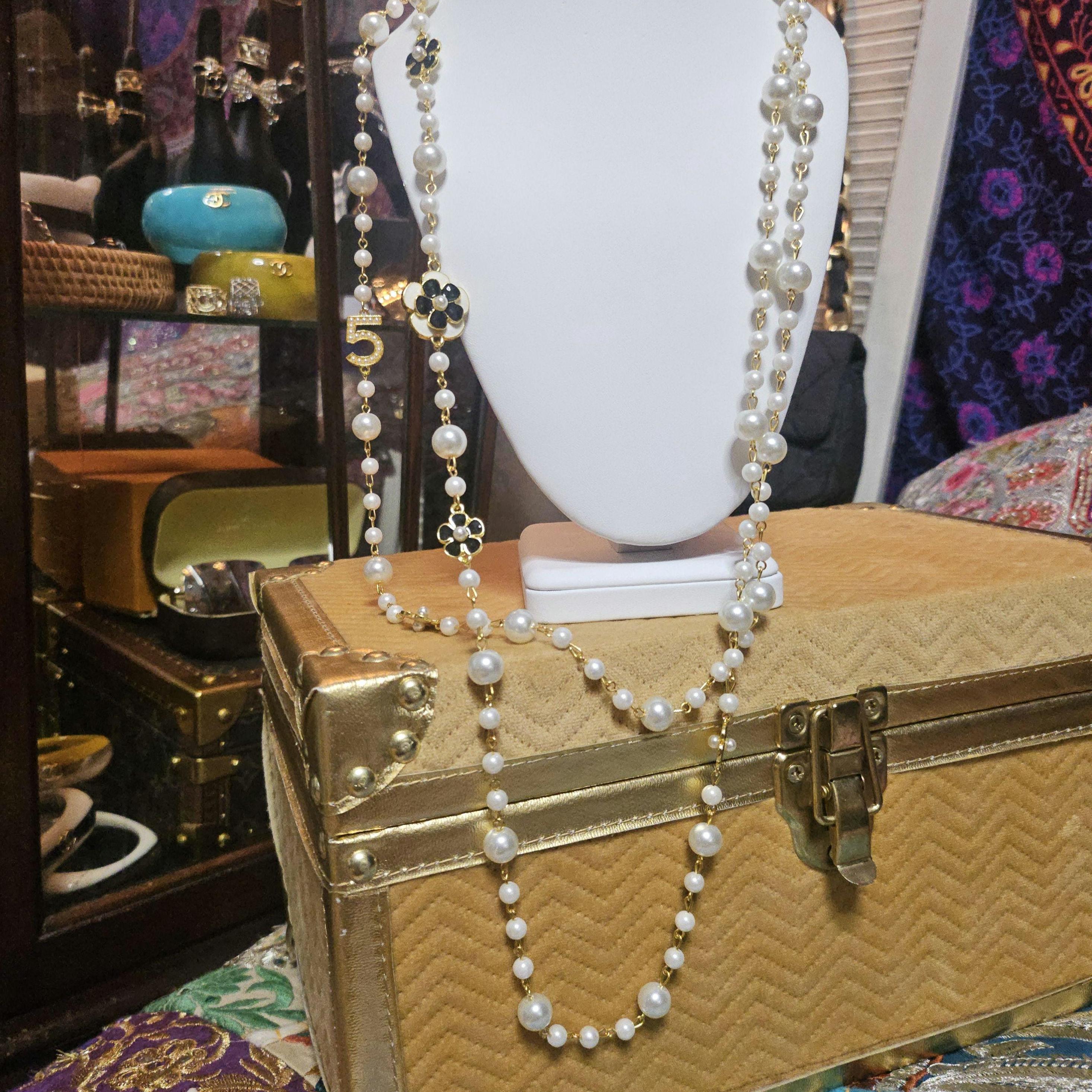 Chanel pearl necklace - Etsy 日本