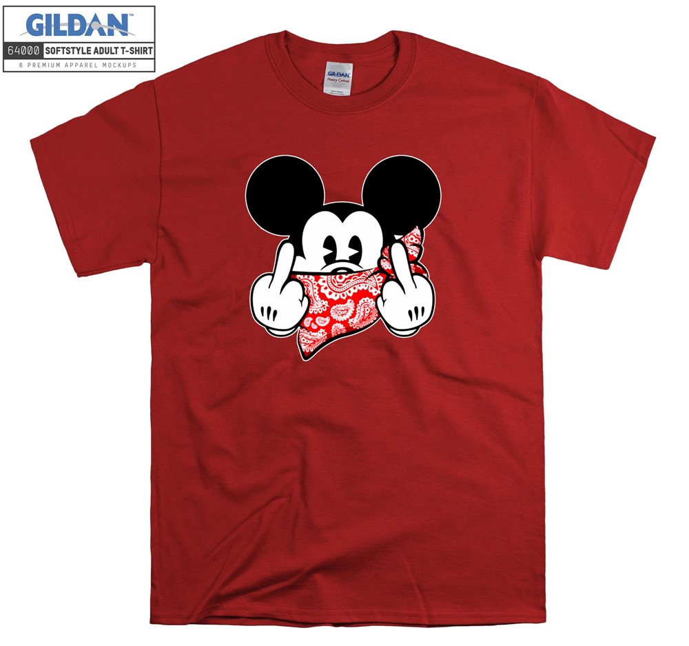 Gangster mickey mouse sales shirt