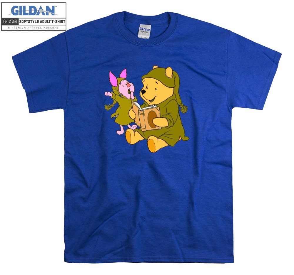 Discover Disney Winnie The Pooh Piglet Cartoon T shirt