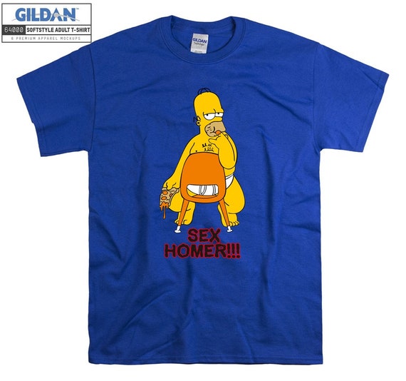 The Simpsons Homer Simpson Sex Homer T Shirt Art Cartoon - Etsy Ireland