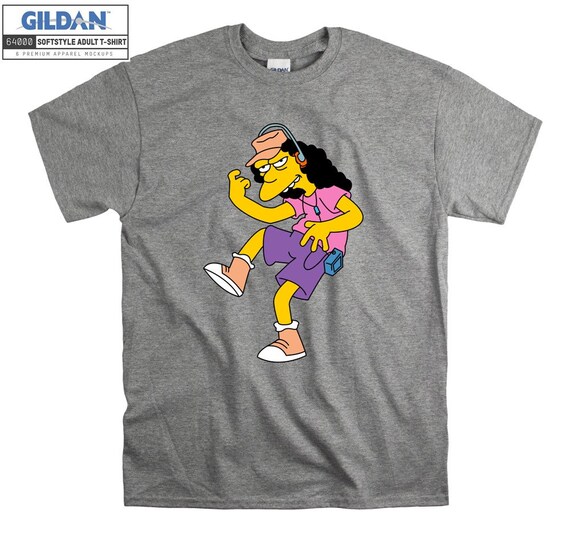 Simpsons Otto Mann Listen Music T Shirt 