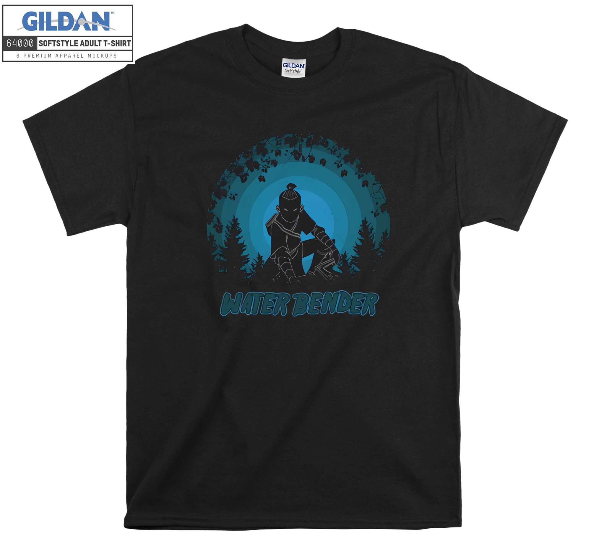 Water Bender Anime Clothing Japanese T Shirt Hoodie Hoody - Etsy Canada
