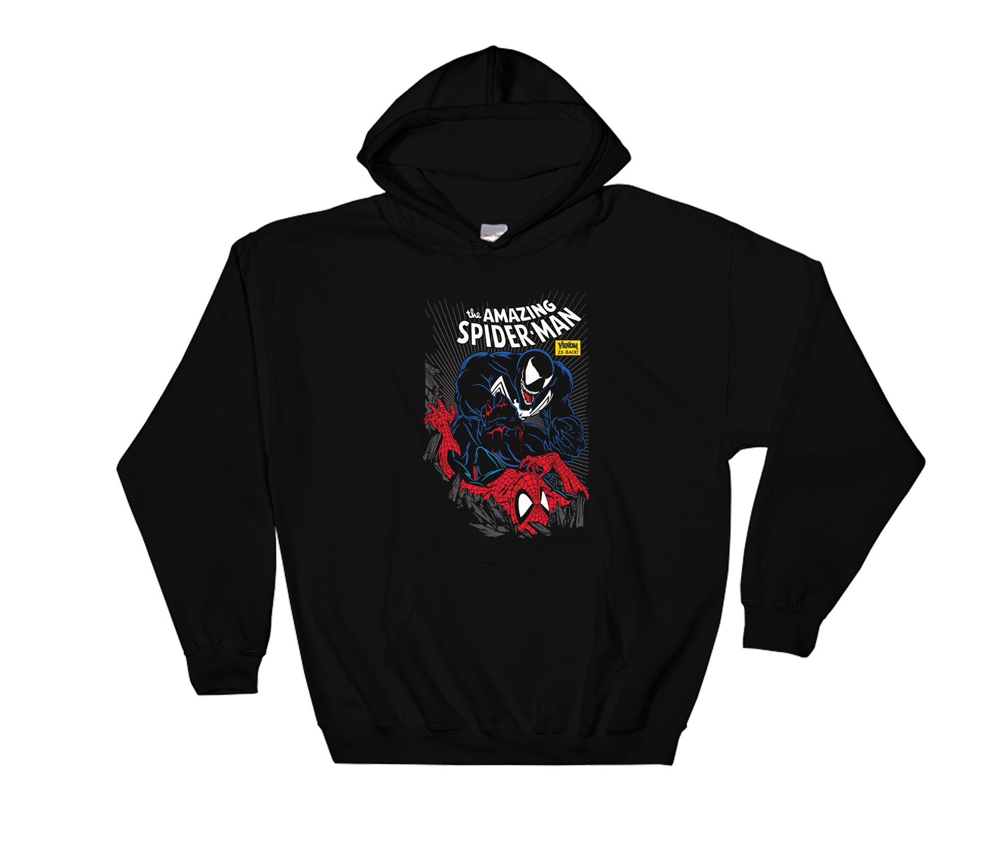 Marvel The Amazing Spider-Man Venom T shirt Hoodie Hoody - Etsy Polska