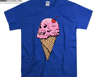 Skull ice cream cone shirt Clearance