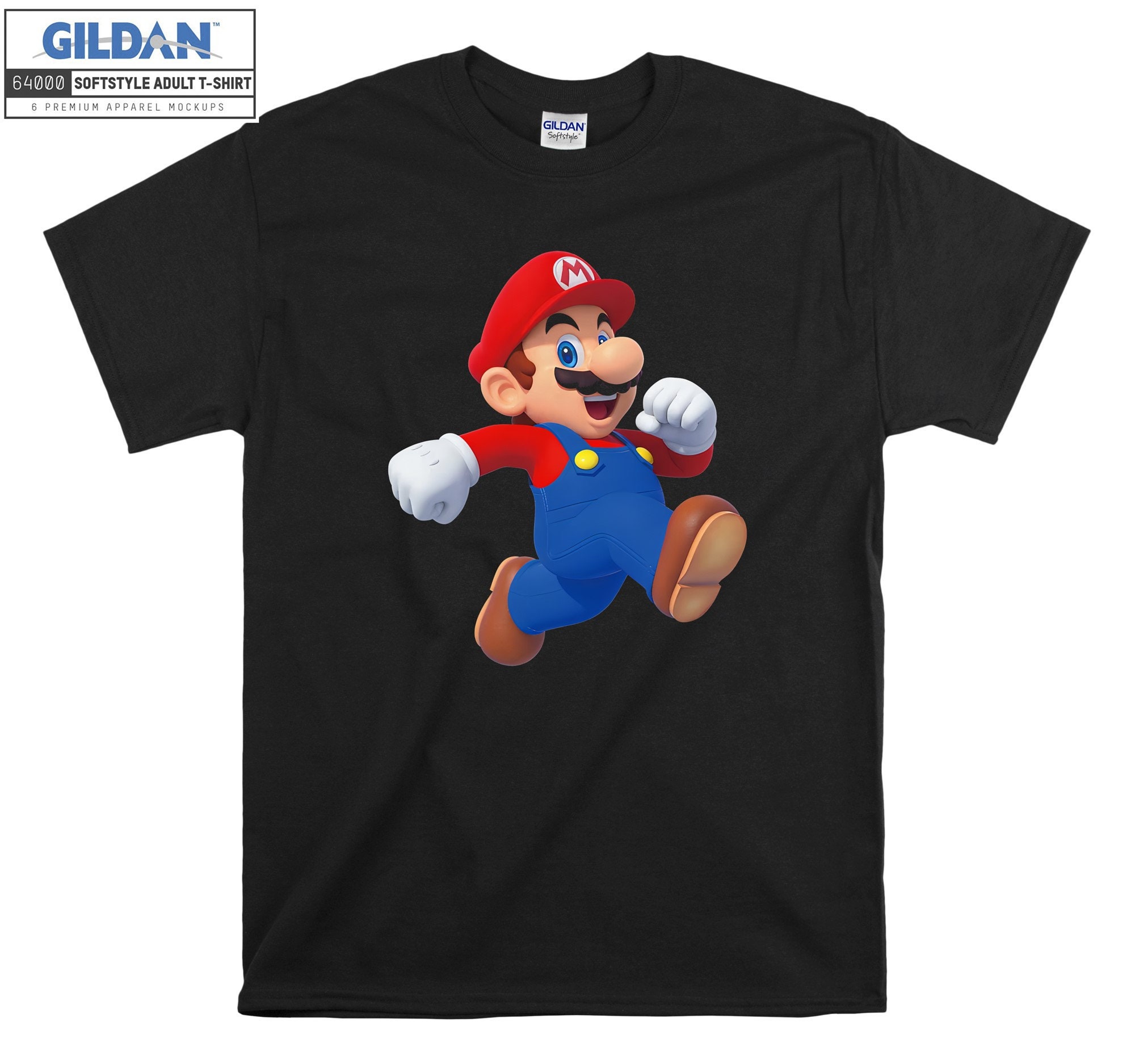 kommentator kaldenavn Lao Super Mario T Shirt - Etsy