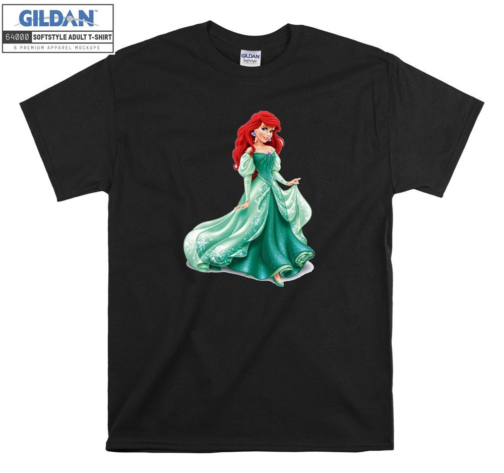 Princess Ariel Mermaid Cartoon Disney T shirt