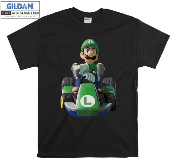 Doblez Prematuro escaldadura Nintendo Mario Kart Luigi Driving Fast Graphic T shirt Hoodie - Etsy España